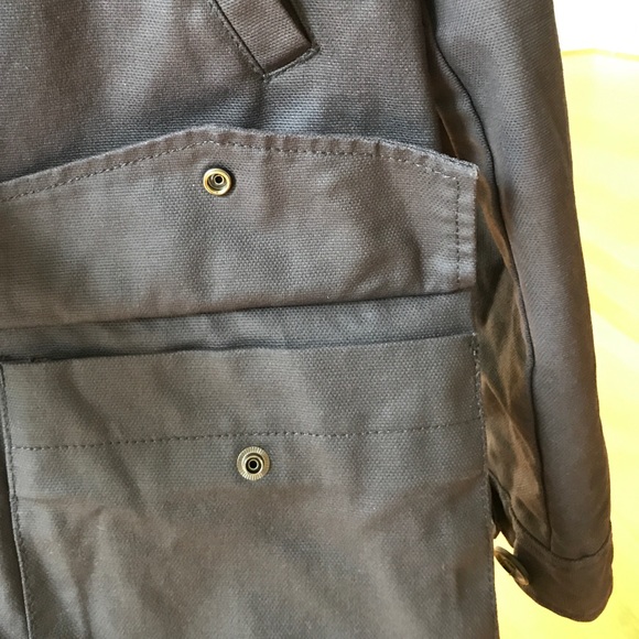 **H*P**J. Crew Basketweave Jacket Raincoat - Picture 8 of 8
